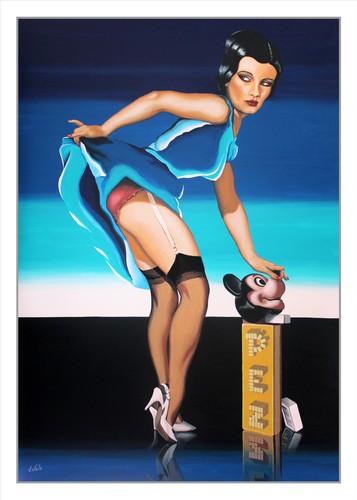 Pez dame spender sexy girl - dame,
