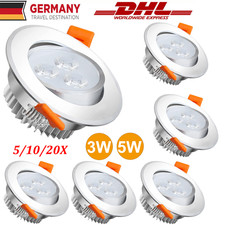 5/20X LED Einbauleuchte 5W