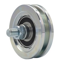 Metallrollen für Flachleiste Laufrollen Schiebetor Torrolle Ø79x22mm  RJP-79-22K