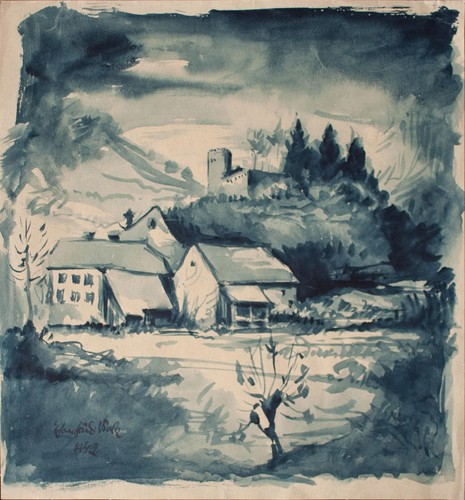 Burg landschaft ehrenfried - burg,