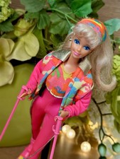 Mattel ®  Winter Ski Fun Barbie Wintersport Puppe #7511 1990 90er Vintage