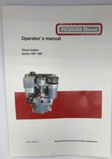 Betriebsanleitung Dielselmotor 15D/18D Farymann Diesel Handbuch englisch