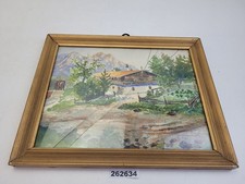 Malerei in Holzrahmen