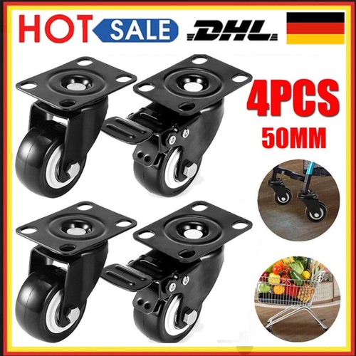Set stück transportrollen - set-, 4