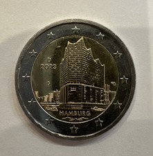 DEUTSCHLAND / GERMANY_2 Euro 2023_Hamburg_Elbphilharmonie_F_Bi-Metall_lose