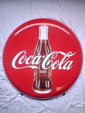 Coca Cola Emailschild 60er Jahre Koffeinhaltig Rar Vintage Deutsch Rar Retro