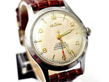 Delbana Swiss Made Cal. Felsa 465N Handaufzug Herren Armbanduhr 1950er Jahre