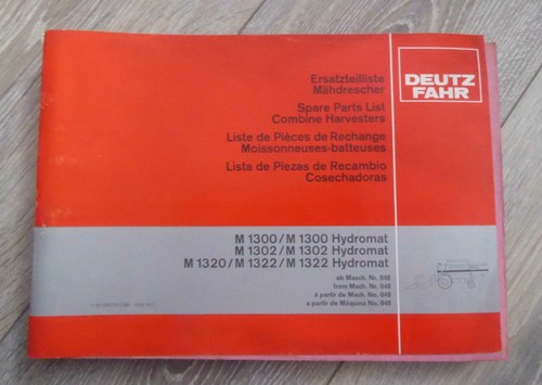 Deutz fahr mähdrescher m1300 - fahr,