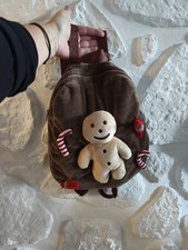 Rucksack  Lebkuchenmann Plüsch Für Erwachsene  + Kinder Weihnachtsdeko Weihnacht