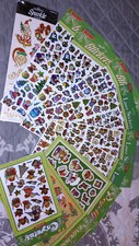 Stickerset-Weihnachten/Winter ,3D Bilder WEihnachten,großes Bastelset kunterbunt