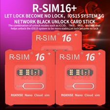 R-SIM 16+ Nano Unlock RSIM Card für iPhone 13 12 mini 12 Pro XS MAX 8 IOS 15