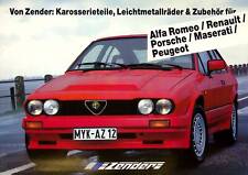 244362) Alfa Romeo GTV Sprint 33 Renault R 5 - Zender - Prospekt 198?