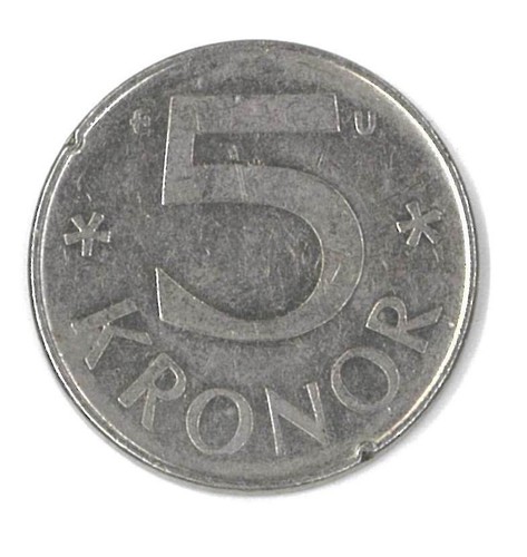 Kronen münze schweden - münze, schweden-