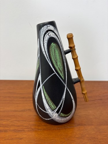 Vase ravnild keramik - keramik, bambus