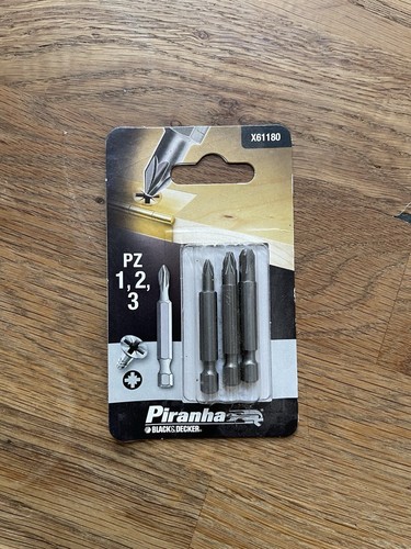 Black decker piranha bits pz - decker,