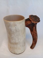 Trinkbecher aus Rinder Horn m