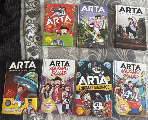 Arta signiert comic - arta, comic-set