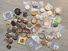 Konvolut Marken Uhrwerke  . Teile Uhrwerke .Konvolut an Bastler