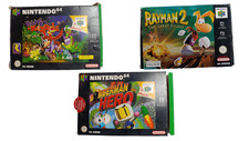 Nintendo 64 Spiele N64  Auswahl PAL - Banjo Kazooie / Rayman 2 / Bomberman Hero