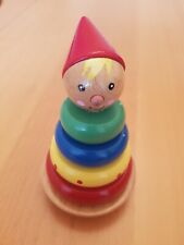 Original von GOKI Stapelmännchen Nalo vom Motorikspielzeug Spielzeug