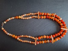 Vintage Halskette Edelsteine