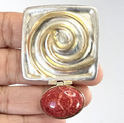925 sterling silber - sterling, koralle