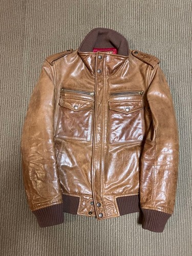 Avirex fliegerjacke leder - fliegerjacke,