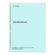Schulkochbuch Oetker, Dr.: