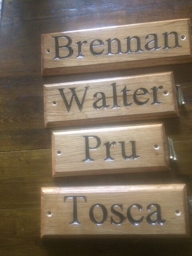 Personalisiertes türschild - personalisiertes,