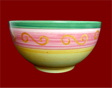 Müslischale / Schale Villeroy & Boch Gallo Winter Season Fayence stark gebraucht