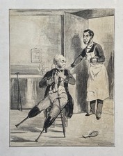 Karikatur, humorvoller Druck