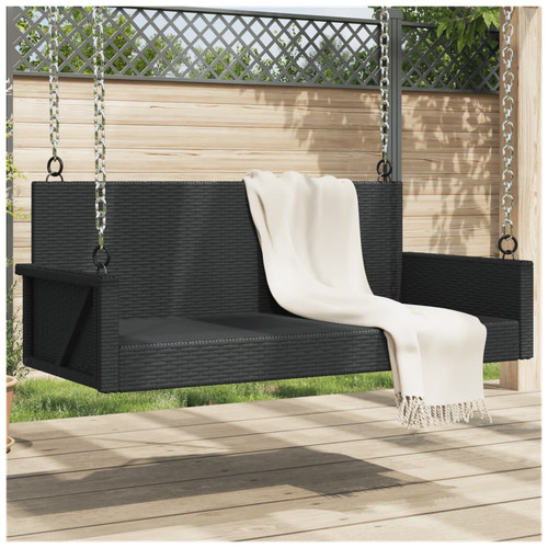 Schaukelbank outdoor schwarz - outdoor,
