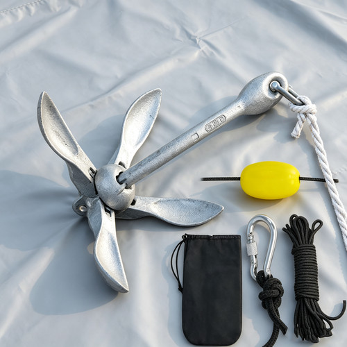 Zusammenklappbarer bootsanker - zusammenklappbarer,