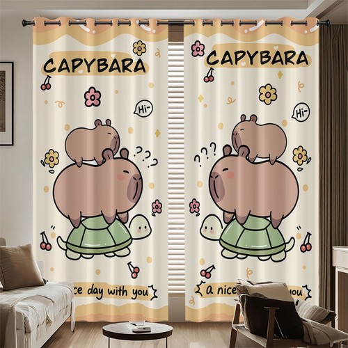 Capybara fenstervorhänge - capybara.02,