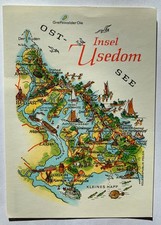 Postkarte Ostsee Insel Usedom