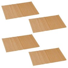 4x Tischmatten aus Bambus