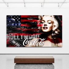 ACRYLGLAS WANDBILD MARILYN