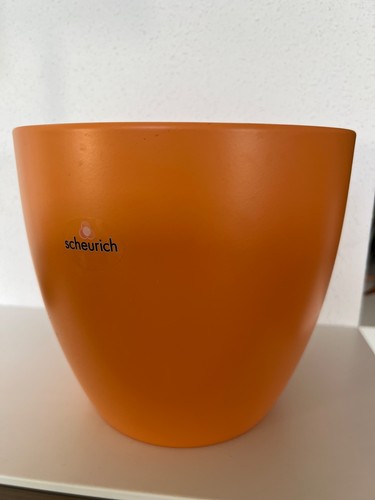 übertopf scheurich orange - scheurich,