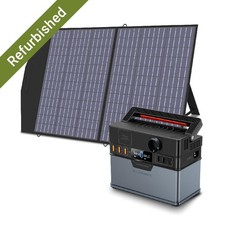 ALLPOWERS S300 300W Tragbare Powerstation mit Solarpanel 100W Batterie Mobiler