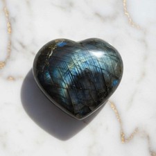 Labradorit Herz - Naturstein