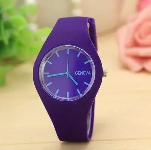 Geneva damen uhr silikon quarz - geneva,