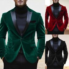 Herrenanzug Aus Schwarzem Samt