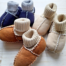 Babyschuhe Lammfell 4 Farben/2