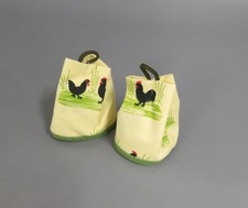 2 Eierwärmer aus Stoff Zeller