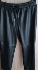 Damen Kunst Leder Hose Damen Leggings  Lederimitat gr 48 Neu 