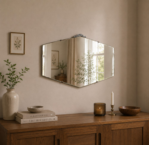 30er art deco wandspiegel - art,