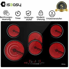 Elektro-Kochfeld fünf Brenner