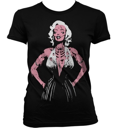 Zombie monroe girly shirt - zombie,