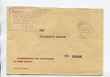 DDR Dienst ZKD Brief Forst