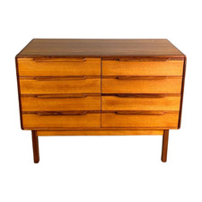 Original Asko Finnland Sideboard Midcentury Kommode Vintage Teak3